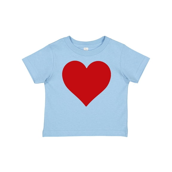 Inktastic Valentine Heart in Red Boys or Girls Baby T-Shirt