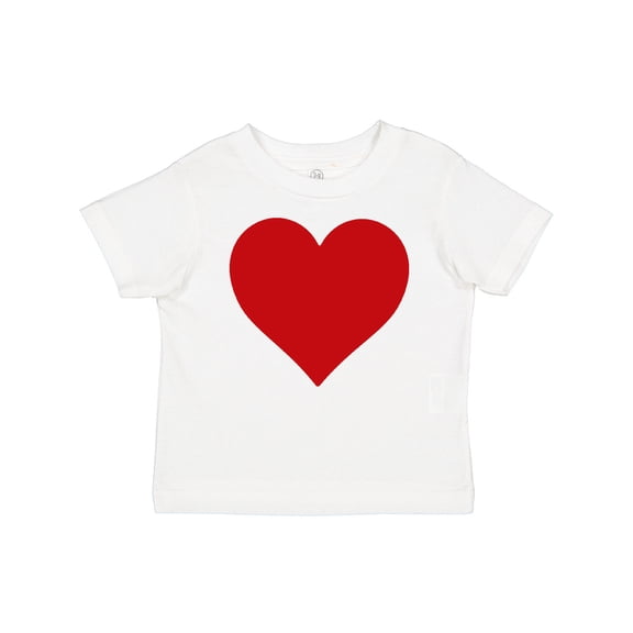 Inktastic Valentine Heart in Red Boys or Girls Baby T-Shirt