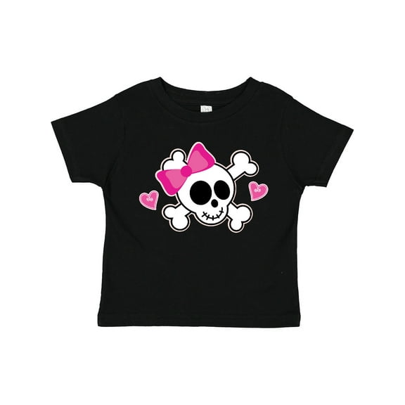 Inktastic Valentine Holiday Girls Skull Girls Toddler T-Shirt