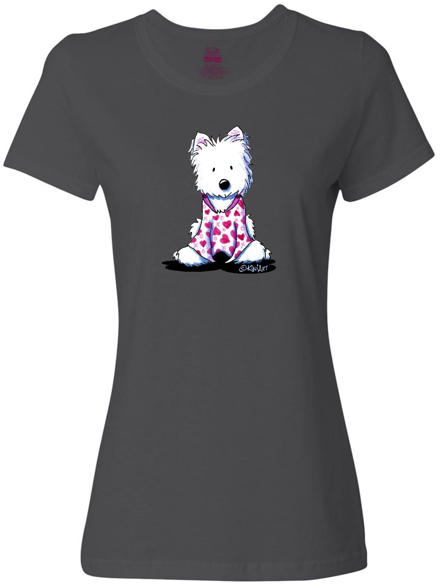 Inktastic Valentine PJs Westie Women's TShirt