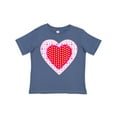 thumbnail image 1 of Inktastic Valentine Red Heart with Dots Boys or Girls Toddler T-Shirt, 1 of 5