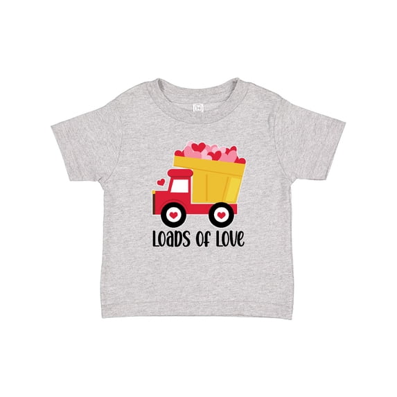 Inktastic Valentine Truck Loads of Love Heart Quote Boys Baby T-Shirt