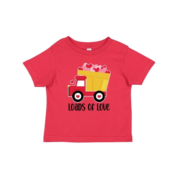 Inktastic Valentine Truck Loads of Love Heart Quote Boys Baby T-Shirt