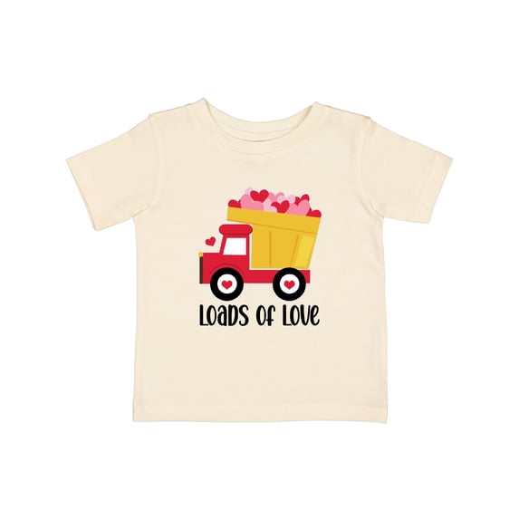 Inktastic Valentine Truck Loads of Love Heart Quote Boys Baby T-Shirt