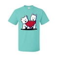 thumbnail image 1 of Inktastic Valentine Westie Duo T-Shirt, 1 of 5