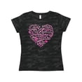 thumbnail image 1 of Inktastic Valentine Words in Pink Women's T-Shirt, 1 of 5