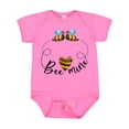 thumbnail image 1 of Inktastic Valentine’s Day Bee Mine Cute Bees and Heart Boys or Girls Baby Bodysuit, 1 of 5