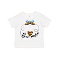 thumbnail image 1 of Inktastic Valentine’s Day Bee Mine Cute Bees and Heart Boys or Girls Toddler T-Shirt, 1 of 5
