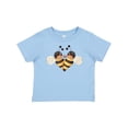 thumbnail image 1 of Inktastic Valentine's Day Bumble Bees Boys Baby T-Shirt, 1 of 5