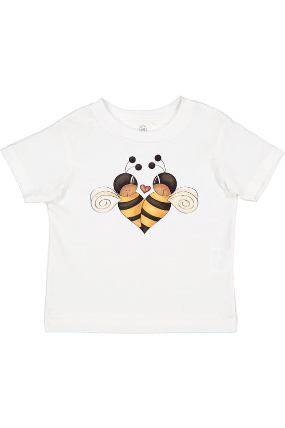 Valentine's Day Bumble Bees Boys Baby T-Shirt