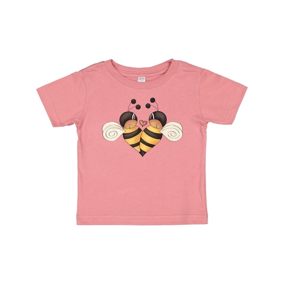 Inktastic Valentine's Day Bumble Bees Boys Baby T-Shirt