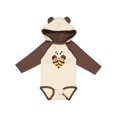 thumbnail image 1 of Inktastic Valentine's Day Bumble Bees Boys Long Sleeve Baby Bodysuit, 1 of 5