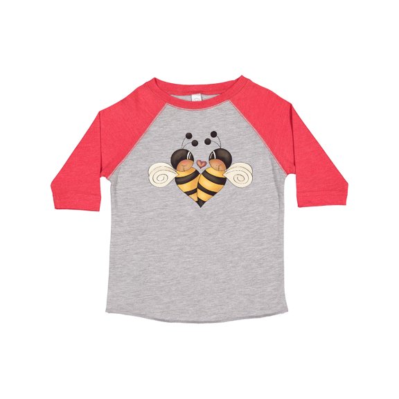 Inktastic Valentine's Day Bumble Bees Boys Toddler T-Shirt