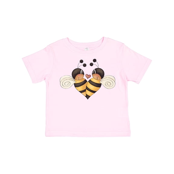 Inktastic Valentine's Day Bumble Bees Boys Toddler T-Shirt