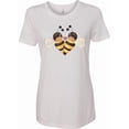thumbnail image 1 of Inktastic Valentine's Day Bumble Bees Women's T-Shirt, 1 of 5