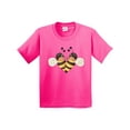 thumbnail image 1 of Inktastic Valentine's Day Bumble Bees Youth T-Shirt, 1 of 5