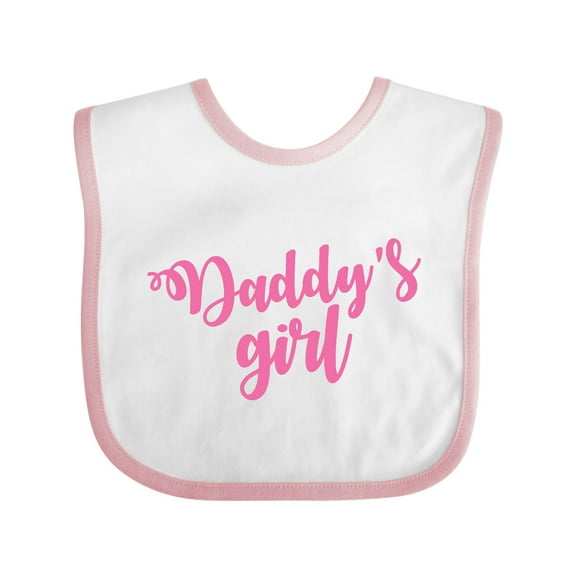 Inktastic Valentine's Day Daddy's Girl Girls Baby Bib