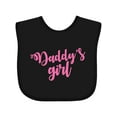 thumbnail image 1 of Inktastic Valentine's Day Daddy's Girl Girls Baby Bib, 1 of 4