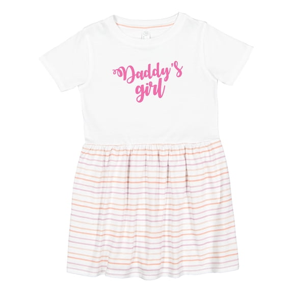 Inktastic Valentine's Day Daddy's Girl Girls Toddler Dress