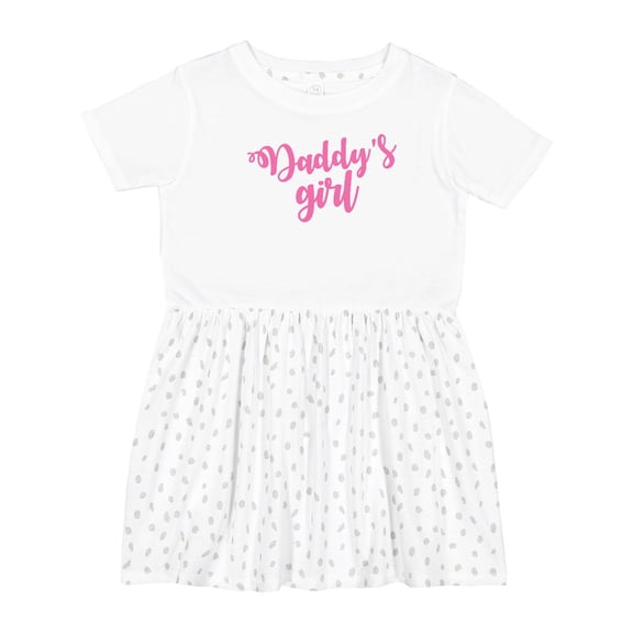 Inktastic Valentine's Day Daddy's Girl Girls Toddler Dress