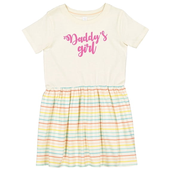 Inktastic Valentine's Day Daddy's Girl Girls Toddler Dress