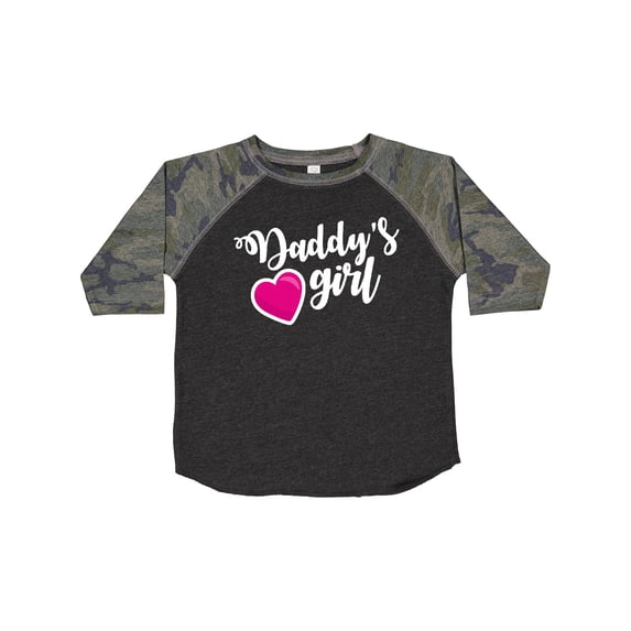 Inktastic Valentine's Day Daddy's Girl with Heart Girls Toddler T-Shirt