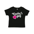 thumbnail image 1 of Inktastic Valentine's Day Daddy's Girl with Heart Girls Toddler T-Shirt, 1 of 5