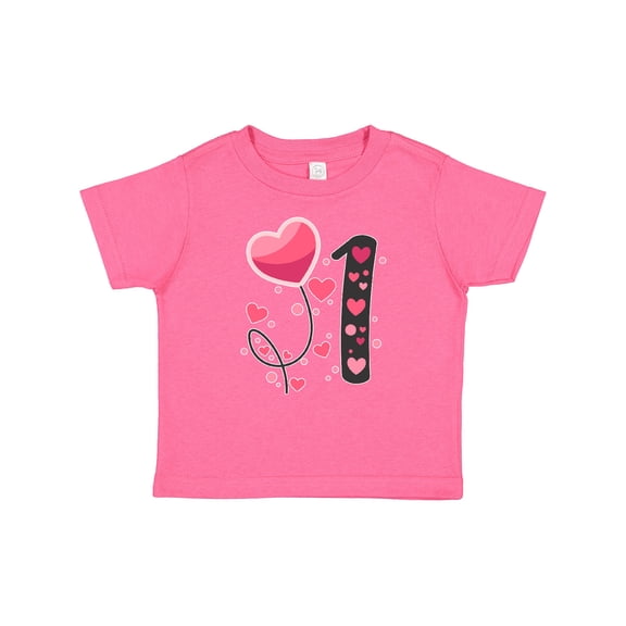 Inktastic Valentine's Day First Birthday Boys or Girls Baby T-Shirt