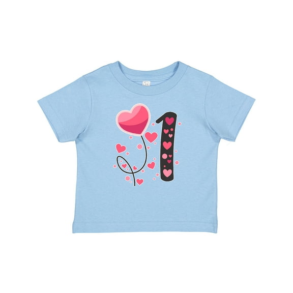 Inktastic Valentine's Day First Birthday Boys or Girls Baby T-Shirt