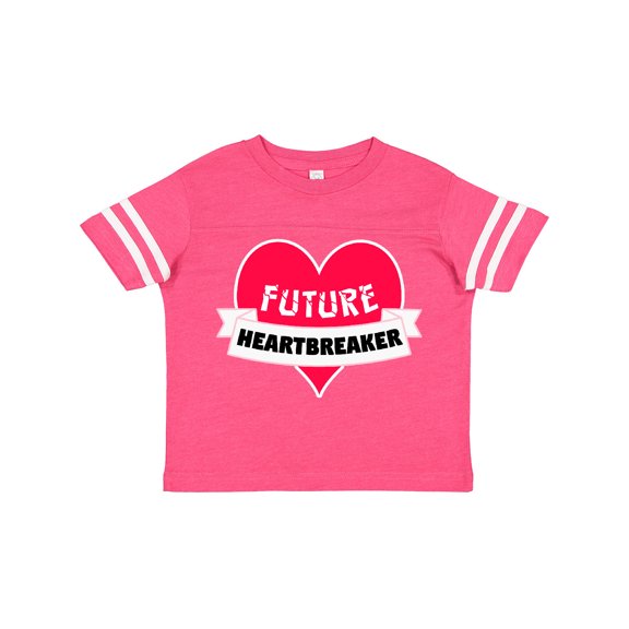 Inktastic Valentine's Day Future Heartbreaker Boys or Girls Toddler T-Shirt