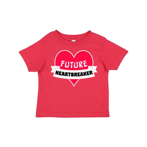 Inktastic Valentine's Day Future Heartbreaker Boys or Girls Toddler T-Shirt