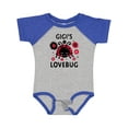 thumbnail image 1 of Inktastic Valentine's Day Gigi's Lovebug Boys or Girls Baby Bodysuit, 1 of 5