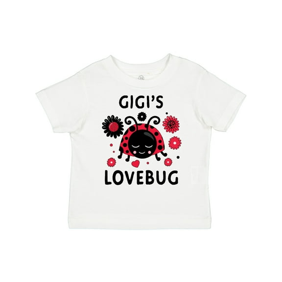 Inktastic Valentine's Day Gigi's Lovebug Boys or Girls Toddler T-Shirt