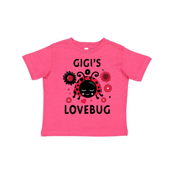 Inktastic Valentine's Day Gigi's Lovebug Boys or Girls Toddler T-Shirt