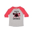 thumbnail image 1 of Inktastic Valentine's Day Gigi's Lovebug Boys or Girls Toddler T-Shirt, 1 of 5