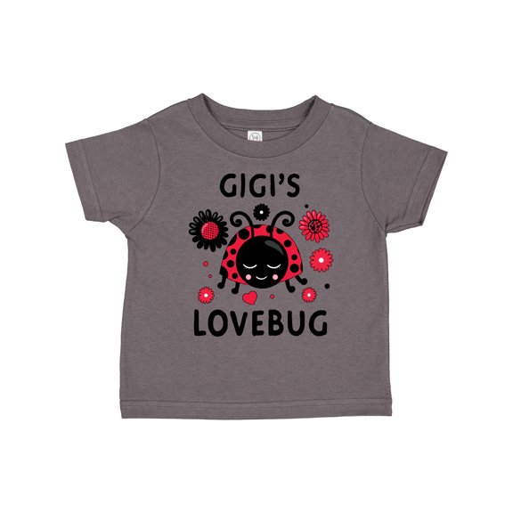 Inktastic Valentine's Day Gigi's Lovebug Boys or Girls Toddler T-Shirt