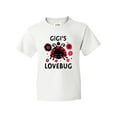 thumbnail image 1 of Inktastic Valentine's Day Gigi's Lovebug Youth T-Shirt, 1 of 5