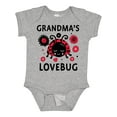 thumbnail image 1 of Inktastic Valentine's Day Grandma's Lovebug Girls Baby Bodysuit, 1 of 5
