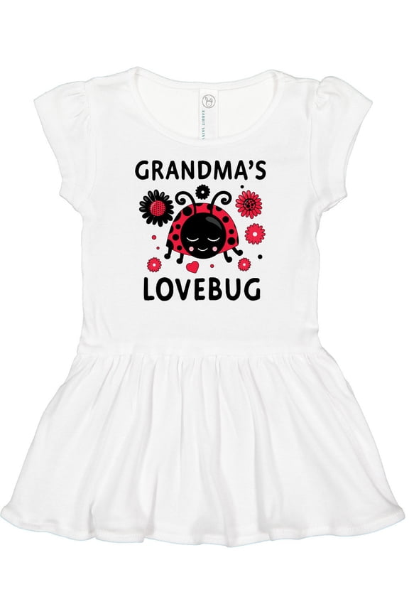 Valentine's Day Grandma's Lovebug Girls Baby Dress