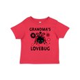 thumbnail image 1 of Inktastic Valentine's Day Grandma's Lovebug Girls Baby T-Shirt, 1 of 5