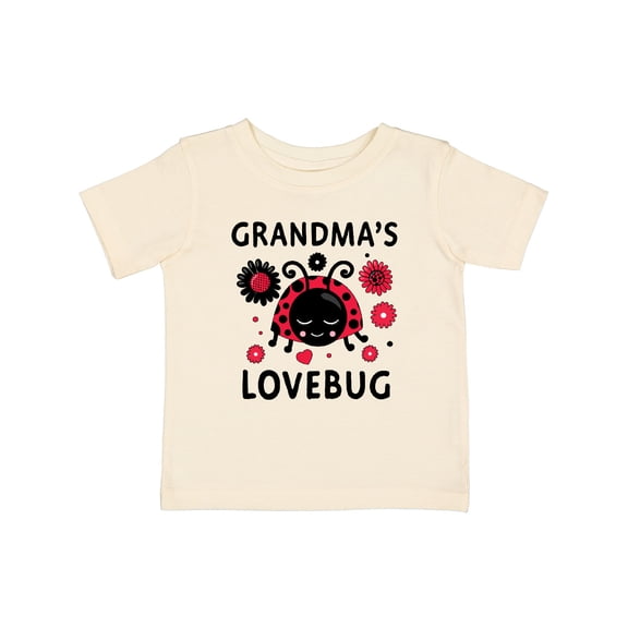 Inktastic Valentine's Day Grandma's Lovebug Girls Baby T-Shirt