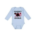thumbnail image 1 of Inktastic Valentine's Day Grandma's Lovebug Girls Long Sleeve Baby Bodysuit, 1 of 5
