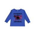 thumbnail image 1 of Inktastic Valentine's Day Grandma's Lovebug Girls Long Sleeve Toddler T-Shirt, 1 of 5