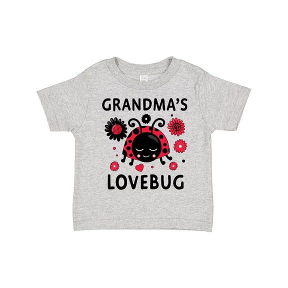 Inktastic Valentine's Day Grandma's Lovebug Girls Toddler T-Shirt