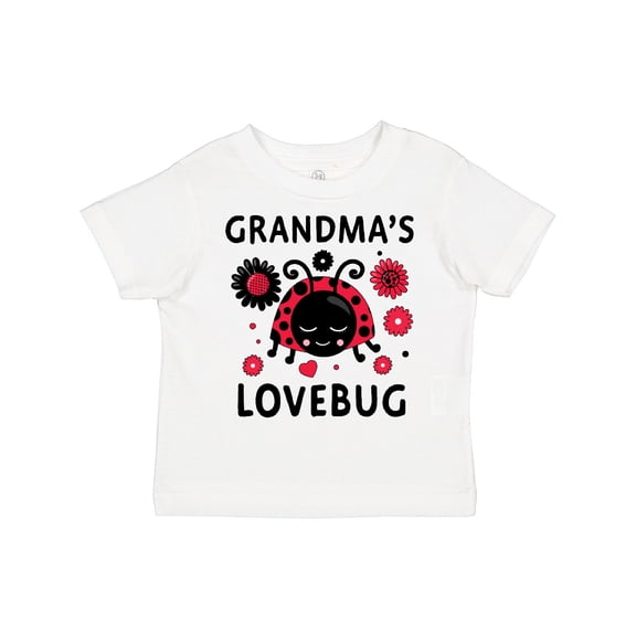 Inktastic Valentine's Day Grandma's Lovebug Girls Toddler T-Shirt