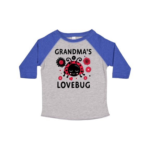 Inktastic Valentine's Day Grandma's Lovebug Girls Toddler T-Shirt