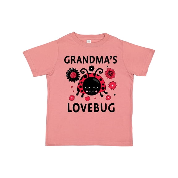 Inktastic Valentine's Day Grandma's Lovebug Girls Toddler T-Shirt