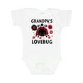 thumbnail image 1 of Inktastic Valentine's Day Grandpa's Lovebug Boys or Girls Baby Bodysuit, 1 of 5