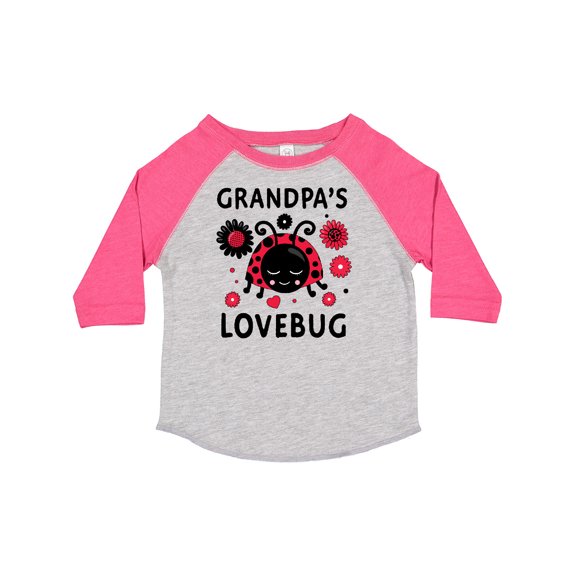 Inktastic Valentine's Day Grandpa's Lovebug Boys or Girls Toddler T-Shirt