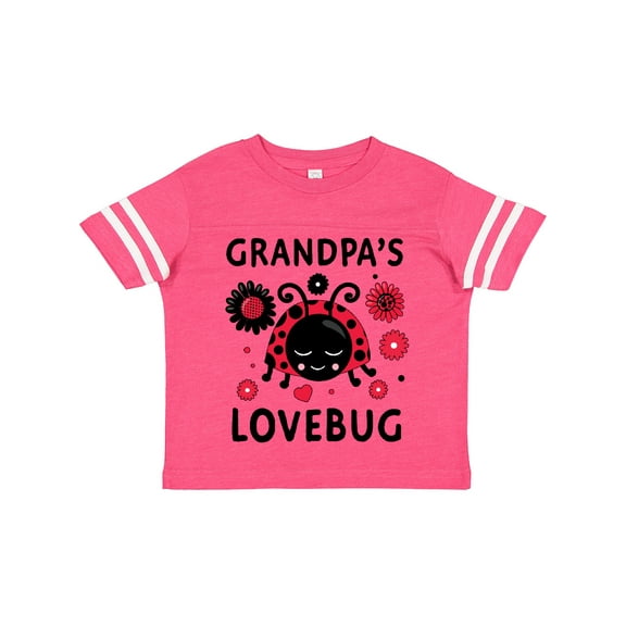 Inktastic Valentine's Day Grandpa's Lovebug Boys or Girls Toddler T-Shirt
